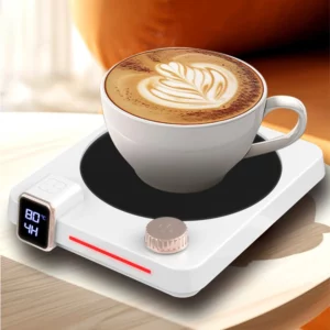 110V/220V Coffee Cup Heater Electric Mug Heater Constant Temperature 9 Gear Settings Keep Milk Tea Warm Heating Pad Coaster - Image 2