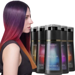 New 200ml Black Hair Color Dye Hair Shampoo Cream Organic Permanent Covers White Gray Shiny Natural Ginger Essence For Women Men - Image 1