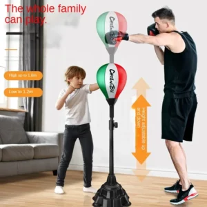 Boxing reaction ball reaction target home boxing target drum sandbag children's speed ball boxing training equipment - Image 2