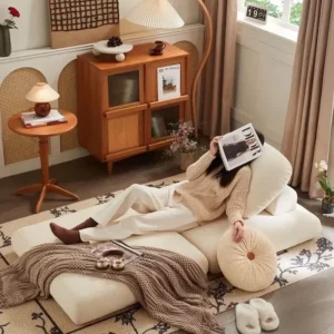 Folding Living Room Sofa Bed Multifunctional Modern Nordic Sofas Living Room Luxury Recliner Furniture for Room Decorative - Image 4