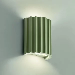 Dropshipping Nordic LED Wall Lamp Modern Macarone Resin Wall Lights Bedroom Bedside Home Decor Background Wall Lighting Fixtures - Image 4