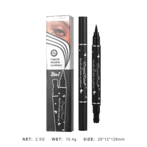 2 IN 1 Butterfly Seal Eyeliner Pen Star Moon Stamp Long-Lasting Waterproof Black Liquid Eye Liner Pencil Eyes Makeup Cosmetic - Image 6