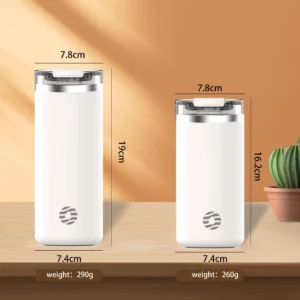 FEIJIAN-Stainless Steel Coffee Thermos Bottle, Thermal Mug, Leakproof, Car Vacuum Flasks, Travel Cup, Portable, 480ml, 600ml - Image 4