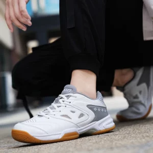 Men Badminton Shoes Non Slip Volleyball Sneakers Lightweight Gym Footwears Professional - Image 4