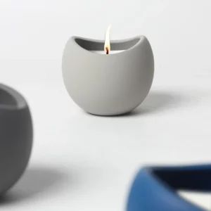 Arc Candle Jar Silicone Mold DIY Succulents Vase Craft Making Supplies Plaster Concrete Resin Storage Box Molds Home Decor Tools - Image 3