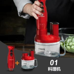 Immersion Blender, Electric Hand Blender 1000 Watt, Handheld Kitchen Gadget Blender Stick for Soup, Smoothie, Puree, Baby Food - Image 5