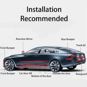 1-10m Nano Carbon Fiber Car 3D Tape Sticker Door Mirror Paste Protector Strip DIY Protection Protective Film Waterproof Adhesive - Image 6