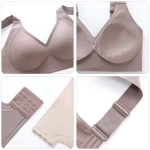 FallSweet Push UP Bra for Women Seamless Plus Size Bras Thin Cup Wireless Bralette Sexy Brassiere Femme M-6XL - Image 3