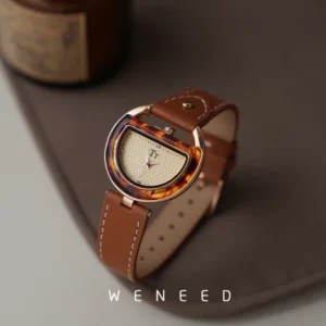 Fashion Temperament Vintage Senior Simplicity Quartz Watch for Women's Girl Student Gift Women's Accessories Relojes Para Damas - Image 2