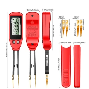 GN701 Smart SMD Tester Smart SMD Tester Multimeter Capacitance Resistance Diode Capacitor Test Pen LCD Display 3000 Counts Test - Image 5