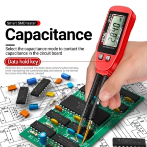 GN701 Smart SMD Tester Smart SMD Tester Multimeter Capacitance Resistance Diode Capacitor Test Pen LCD Display 3000 Counts Test - Image 3