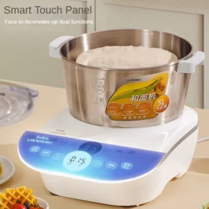 5L Food Mixers with Dough Hook Intelligent Kneading Machine for Home Multi-functional Kitchen Mixer 220V - Image 4