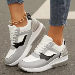 Women Sneakers New Platform Patchwork Casual Sport Designer Shoes Outdoor Comfortable Plus Size Sneakers Women Zapatos De Mujer - Image 5
