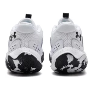 Under Armour original men's shoes Light breathable wear basketball shoes white 3026634-101 - Image 5
