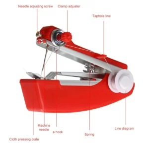 Manual Sewing Machine Portable Mini Cordless Stitch Machines Useful For DIY Household Clothes Leather Handheld Tools Accessories - Image 3