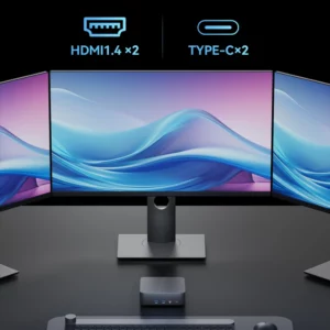 Mini PC Computer Windows 11 Intel Core i9 8950HK DDR4 16GB 512GB 1TB SSD Gaming Computer Type-C 4K 60Hz Mini Desktop PC Portable - Image 2