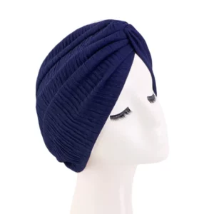 New Women Muslim Twist Turban Cap Wrap Head Scarf Elastic Head Wrap Headwear Bandanas Lady Hair Hats Beanie islamic underscarf - Image 3