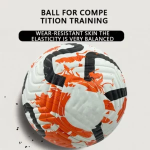 Football standard size 5 machine sewn ball PU explosion-proof material sports league outdoor competition football training - Image 2