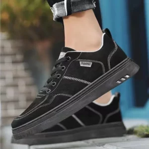 Brand Men's Sport Shoes Luxury Leather Casual Shoes for Men Trend All-match Board Shoes Versatile Men's Sneakers Tenis Masculino - Image 3