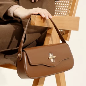 Genuine Leather Women Bag 2025 New Luxury Designer Women's Shoulder Bag High Quality Cowhide Handbags Female Crossbody Bags - Image 1