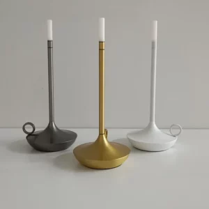Candlelight Table Lamp Candle LED Charging Restaurant Bar Desktop Decoration Atmosphere Touch Night Light Lámparas De Mesa - Image 5