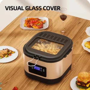 Household Electric Fryer Intelligent Deep Freidoras Con Aceite Temperature Adjustable Feidora Electrica Con Aceite - Image 3