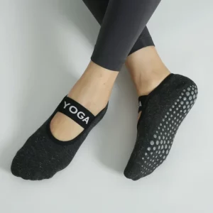 Yoga Socks Women Cotton Dot Silicone Non-slip Grip Pilates No-Show Socks - Image 5
