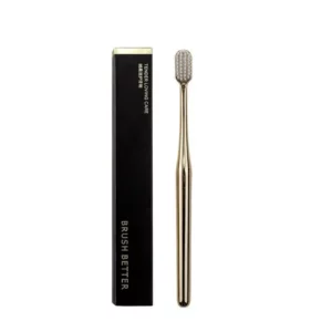 Luxury Soft Toothbrush Men Women Adult Tooth Brush Gold Silver Brushes Elegance Gentle Toothbrushes Drop Shipping - Image 5