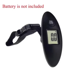 Mini LCD 40kg/100g Digital Electronic Luggage Scale Portable Suitcase Scale Handled Travel Bag Weighting Fish Hook Hanging Scale - Image 2