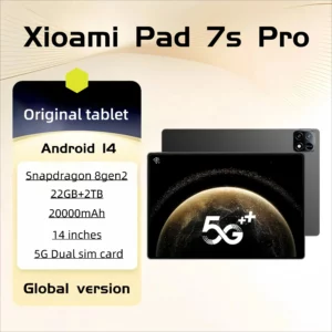 2025 Pad 7S Pro Global Mi 11 inch tablet Android 14 22GB 2TB Snapdragon 8 Gen2 4K HD 5G WIFI Bluetooth WPS 20000mAh tablets Tab - Image 1