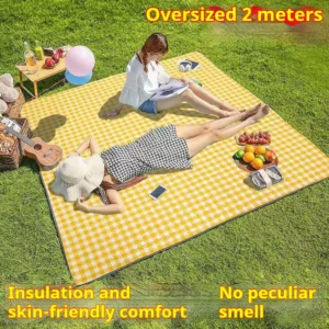 Waterproof Beach Mat Folding Mattress Portable Lightweight Picnic Mat ﻿Large Outdoor Camping Mat - Image 2
