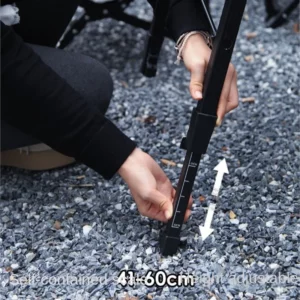 Multifunctional Elevating IGT Table Module Outdoor Gear Folding Table Picnic Camping Mobile Kitchen Barbecue Table End Table - Image 2