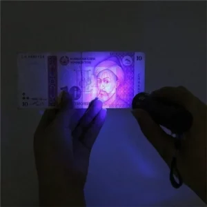 UV Flashlight LED Ultraviolet Torch Zoomable Mini Ultra Violet Lights 395/365nm Inspection Lamp Pet Urine Stain Detector Tools - Image 3