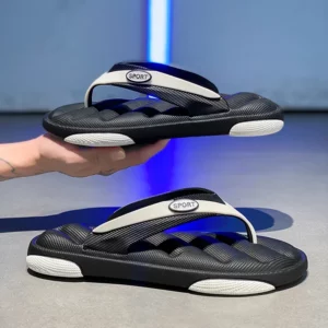 Brand Men's Concise Flip Flop Summer Mens EVA Waterproof Shoes Personalized Men Mixed Colors Slippers Outdoor Male Beach Sandals - Image 3
