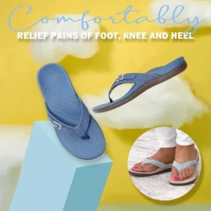 Summer Orthopedic Sandals Women Slippers Home Shoes Casual Female Slides Flip Flop For Chausson Femme Plus Size Flat Outdoor - Image 3