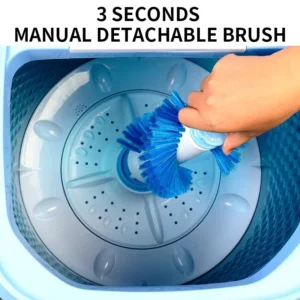 Shoe Washing Machine Household Portable Removable Shoe Washing Machine Socks Washing Machine Integrated Blue Light Antibacterial - Image 4