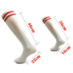 1 Pair Football Sports Socks Long Knee Cotton Spandex Kids Legging Stockings Soccer Baseball Ankle Adults Children Socks - Image 7