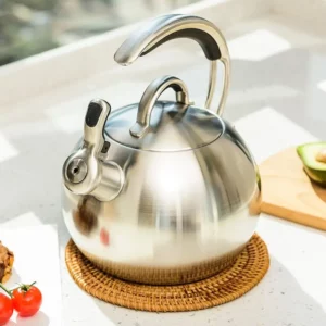 Food Grade Thickening 304 Stainless Steel Kettle Gas Gas Induction Cooker Universal Simplicity Household Kitchen Whistle Kettle - Image 2
