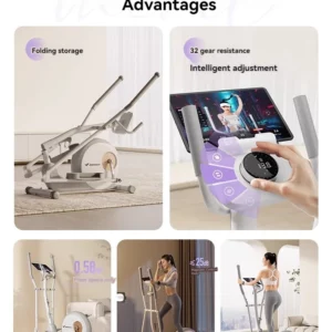 ELLIPTICAL MACHINE HOME GYM EQUIPMENT SMALL SPACEWALK SNAIL COMMERCIAL TREADMILLS MOUNTAINEERING MACHINES - Image 5