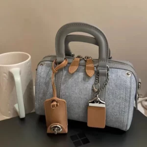 Cowboy Blue Pillow Bag Fashion Casual Shoulder Bag Retro Design Handbag Mini Women'S Crossbody Bag Banquet Bag - Image 2