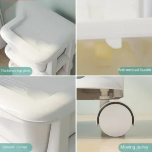 Bedroom Drawer Dividers Plastic Toy and Underwear Organizer Multi-Layer Household Storage Solution Versatile Home Organization - Image 5