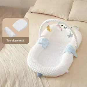 93 Baby Lounger Sleep Positioner - Anti-Reflux Cushion for Newborns, Prevents Startle Reflex, Newborn Sleep Aid. - Image 6