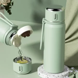 New Thermos Cup Girls High Appearance Level 316 Stainless Steel Water Cup Food Grade Children Students Special Cup for School - Image 1