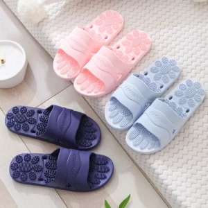Home Slippers Foot Massage Women Summer Sandals House Bathroom Slipper Non-slip Soft Sole Men Indoor Hotel Couples Shoes - Image 4