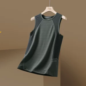 Short Sleeve Vest Men's For 2024 Summer Patchwork Black Red Tshirt GYM Tank Top Tees Fashion Clothes OverSize 3XL O NECK - Image 4