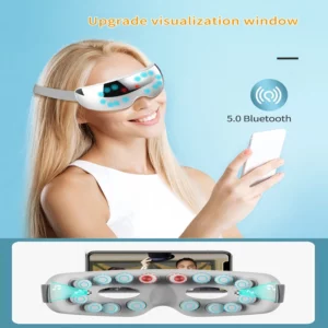 Visual Eye Protector With EMS Hot Compress New Eye Massage Instrument Constant Temperature Eye Care instrument Massage Eye Mask - Image 4