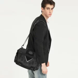 OZUKO Men Shoulder Bag High Quality Large Messenger Bags Male Water Resistant Handbag Outdoor Short Trip Crossbody Bag - Image 2