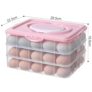 40/60 Grids Handig Ei Voedsel Opbergdoos Keuken Koelkast Anti-Collision Lade Container Accessoires Levert Gevallen - Image 4