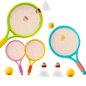 Hanging Table Tennis Trainer With Racket Mini Badminton Tennis Ball Parent-child Interactive Game Indoor Outdoor Kids Sports Toy - Image 5