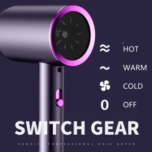 24000W Hair Dryer Household High Power Blue Negative Ion Quick Drying Hair Dryer Does Not Hurt The Hair Roots Hair Dryer 2025 - Image 3